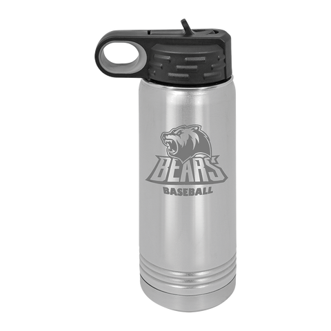 Stainless Steel 20 oz Water Bottle - Mulitple Color Options